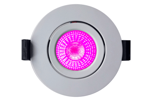 LED-Swing Spot 24V, 5W, RGBW/3000K, CRI90