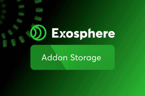 Exosphere Addon Storage (100GB, 1 Jahr)