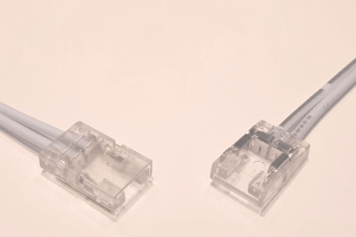 COB LED-Streifen 15cm-Anschlusskabel, 2-polig, 8mm