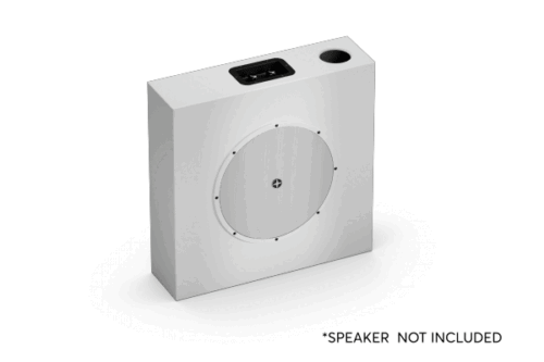 Aufbaubox für 10" Install Speaker weiß