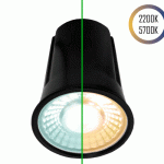 LED-Spot 24V, MR16, 7W, 2200K/5700K, CRI90 (Tuneable White, CCT)