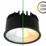 LED-Spot 24V, MR16, 5W, 2200K/5700K, CRI90 (Tuneable White, CCT)