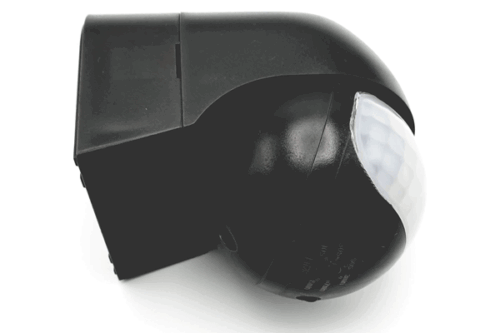 Motion 3LV Compact Infrarot Bewegungsmelder 180° IP44 I 12-24V AC DC, Potential freier Kontakt, Bewegungsmelder LED geeignet, horizontal/vertikal verstellbar