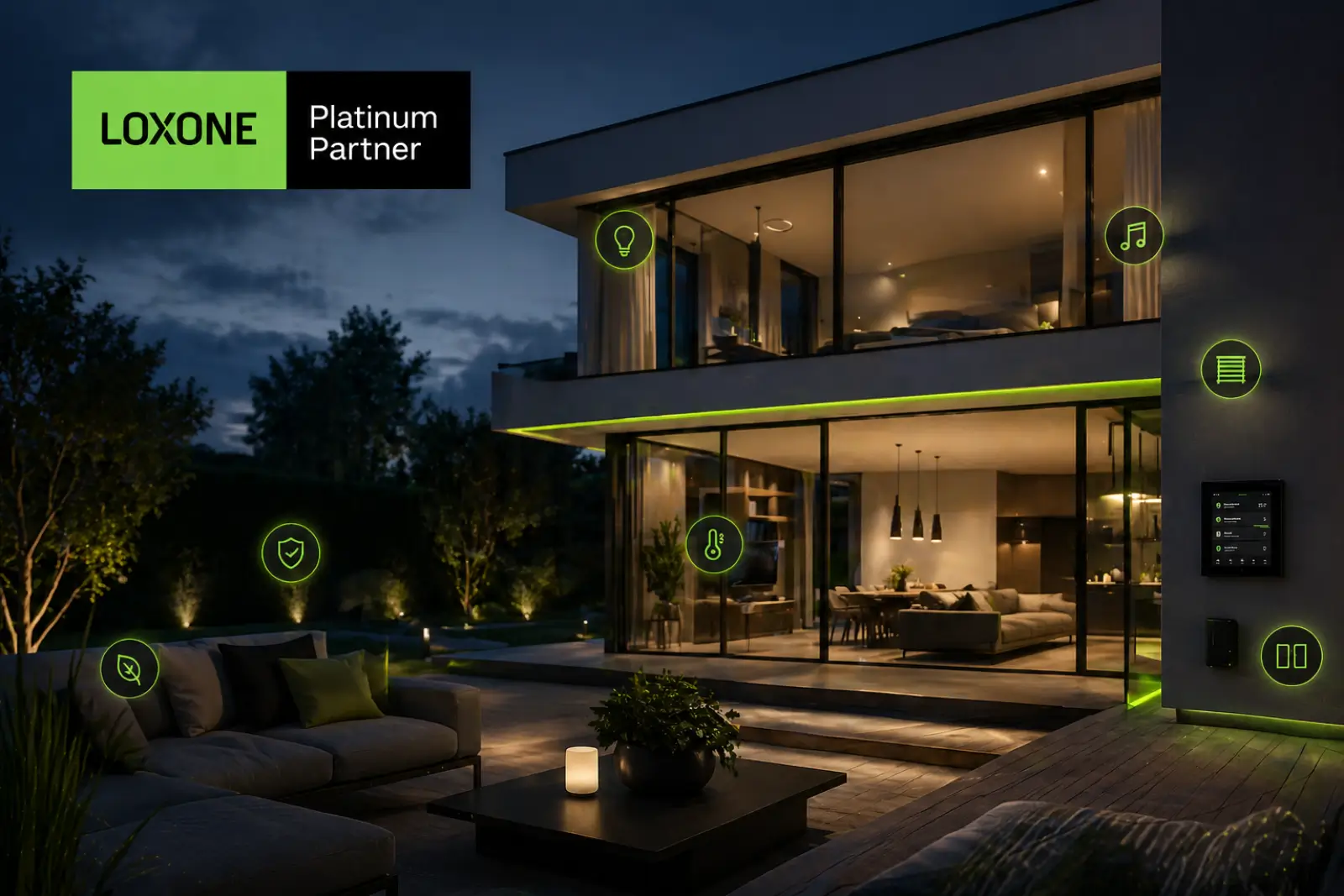 LOXHOME24 ist LOXONE Platinum Partner