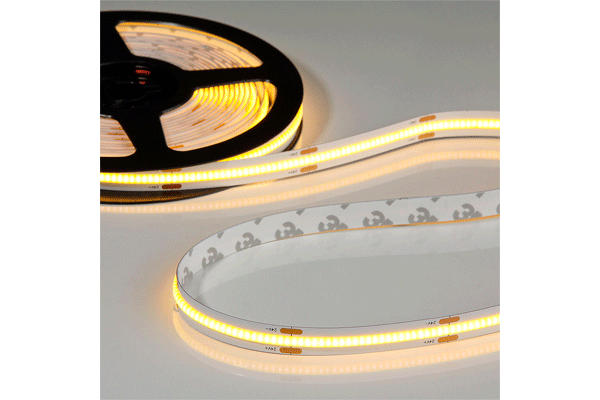 Flex COB RGBW LED-Streifen 24V, 18W, RGBW/2700K, CRI90, 784LED, IP20, 12mm