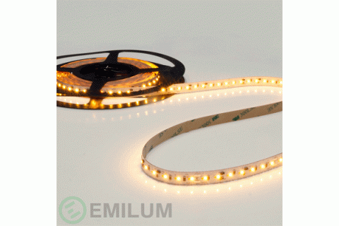 Dim To Warm LED-Stripe 24V, 17W, 3000K-2200K, CRI90, 224LED, IP20, 10mm