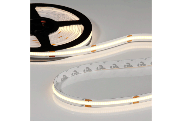 Flex COB-Stripe 24V, 8W, 3000K, CRI90, 320LED, IP20, 8mm