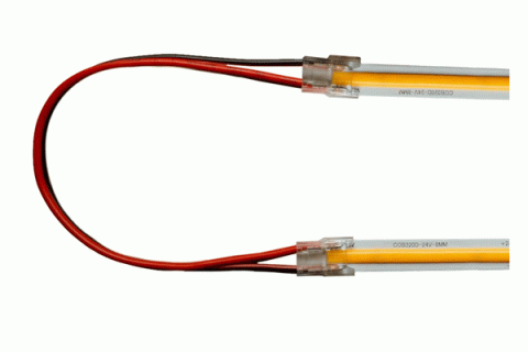 LED Verbinder, 2-polig, 8mm, LED-Kabel-LED, COB