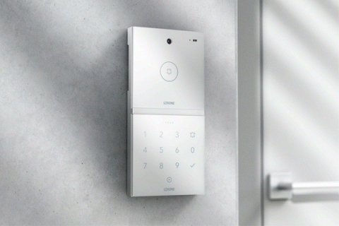 Intercom Samtweiß