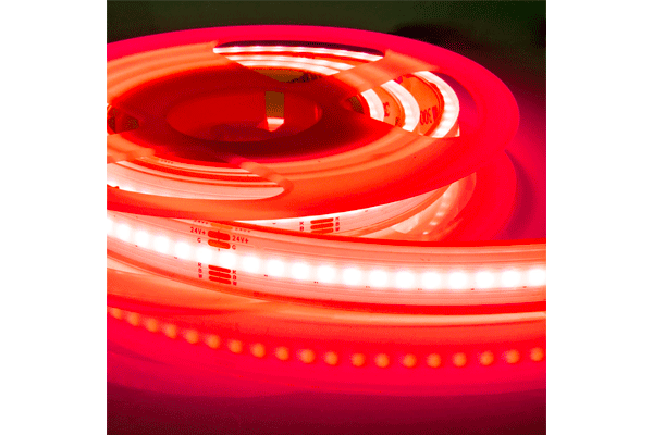 Flex COB RGBW LED-Streifen 24V, 18W, RGBW/2700K, CRI90, 784LED, IP68, 14mm