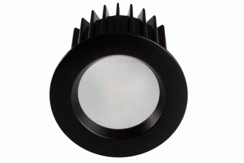 LED-Spot 24V, 10W, 2700K, CRI90 – Schwarz