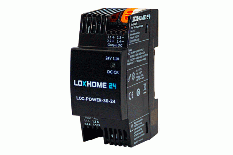 Netzteil LOX-POWER-30-24 für Loxone