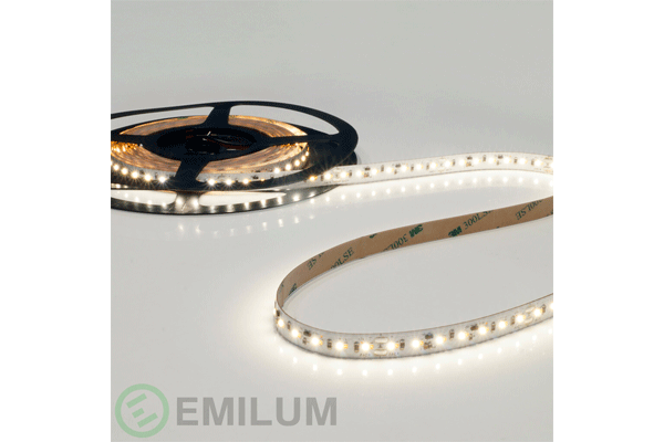 Dim To Warm LED-Stripe 24V, 17W, 3000K-2200K, CRI90, 224LED, IP20, 10mm