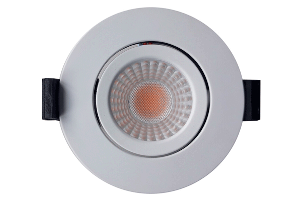 LED-Swing Spot 24V, 5W, Dim to Warm, 3000K-2200K, CRI90