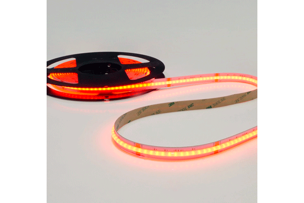 Flex COB RGBW LED-Streifen 24V, 18W, RGBW/2700K, CRI90, 784LED, IP68, 14mm