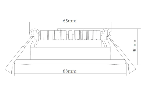 LED-Swing Spot 24V, 5W, 3000K, CRI90