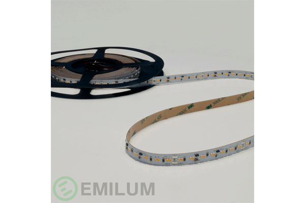 Dim To Warm LED-Stripe 24V, 17W, 3000K-2200K, CRI90, 224LED, IP20, 10mm