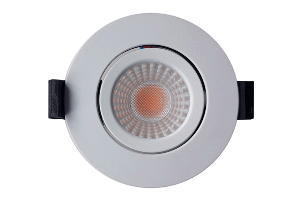 LED-Swing Spot 24V, 5W, RGBW/3000K, CRI90