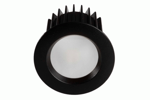 LED-Spot 24V, 10W, RGBW/2700K, CRI90 – Schwarz