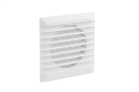 Leaf Außengitter 140 x 140 mm – Weiß