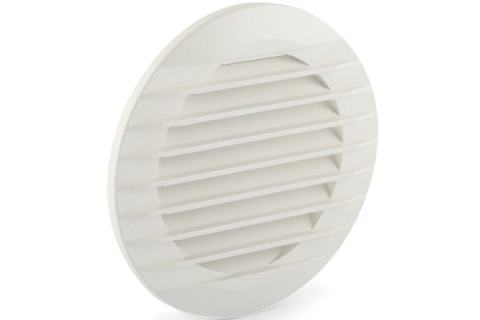 Leaf Außengitter Ø 140 mm – Weiß