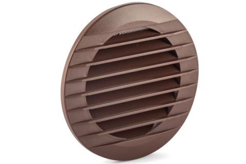 Leaf Außengitter Ø 140 mm – Braun