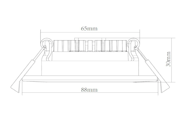 LED-Swing Spot 24V, 5W, RGBW/3000K, CRI90