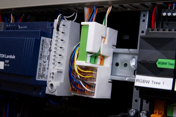Hutschienen Adapter Loxone Nano DI Tree