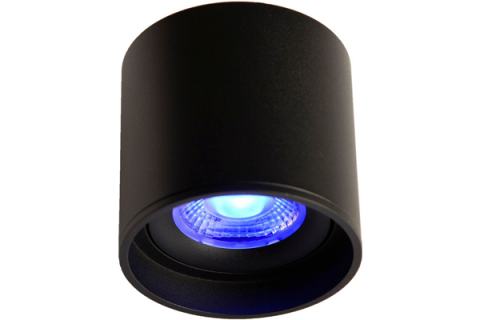 LED Ceiling Spot 24V, 8W, RGBW/2700K, CRI90 – Schwarz