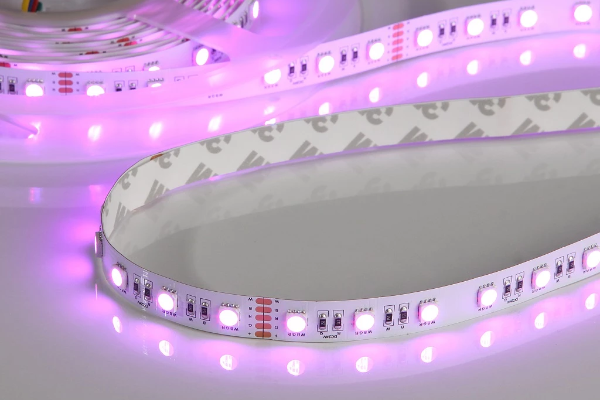 Flex Stripe 24V, 19.2W, RGBW/2700K, CRI90, 60LED, IP20, 12mm