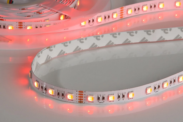 Flex Stripe 24V, 19.2W, RGBW/2700K, CRI90, 60LED, IP20, 12mm