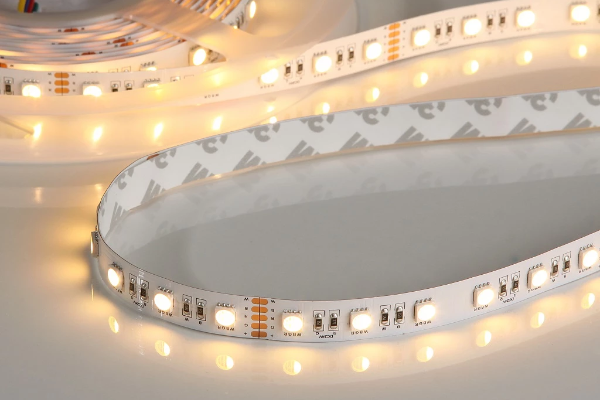 Flex Stripe 24V, 19.2W, RGBW/2700K, CRI90, 60LED, IP20, 12mm