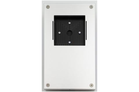 Montagekit Typ 1E für Loxone Intercom ohne CodeTouch – Hell Eloxiert EV1 / Ohne Namens-Gravur