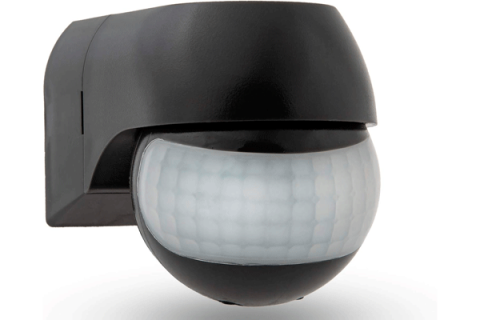 Motion Compact Infrarot Bewegungsmelder 180° IP44 für Loxone – Anthrazit