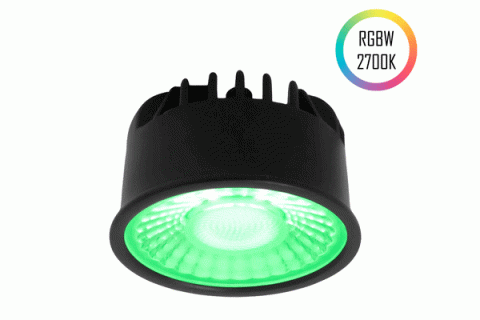 LED-Spot 24V, MR16, 5W, RGBW/2700K, CRI90 – kein Zubehör