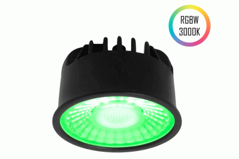 LED-Spot 24V, MR16, 5W, RGBW/3000K, CRI90 – kein Zubehör