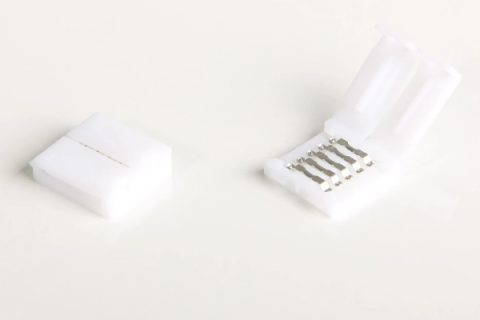 LED Verbinder, 5-polig, 12mm, LED-auf-LED, RGBW