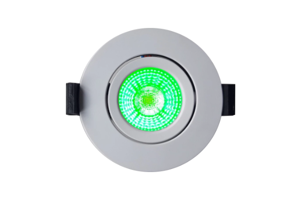LED-Swing Spot 24V, 5W, RGBW/2700K, CRI90
