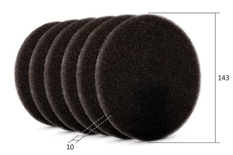 Leaf G3 Ersatzfilter, 6 Stück