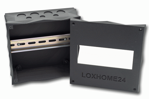 LOX-CASE für Miniserver Compact und Netzteil – Leergehäuse