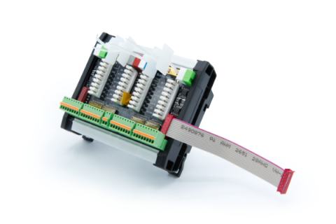 LOX-Connect CAT V4 Verteilerklemme 4-Kanal für Loxone / Tree / KNX / 1-Wire