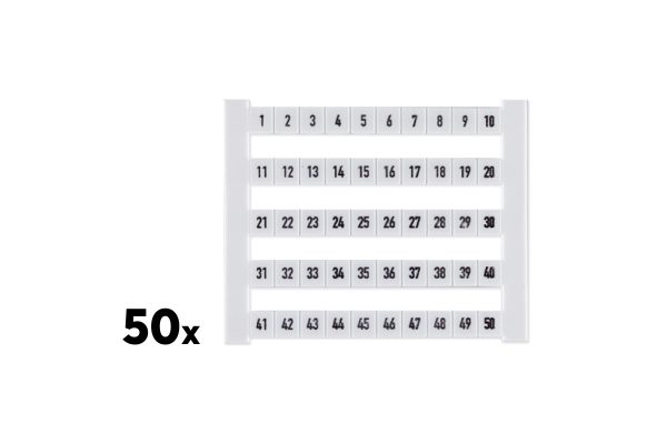 Weidmüller Klemmenmarkierer DEK (500 Stk.)