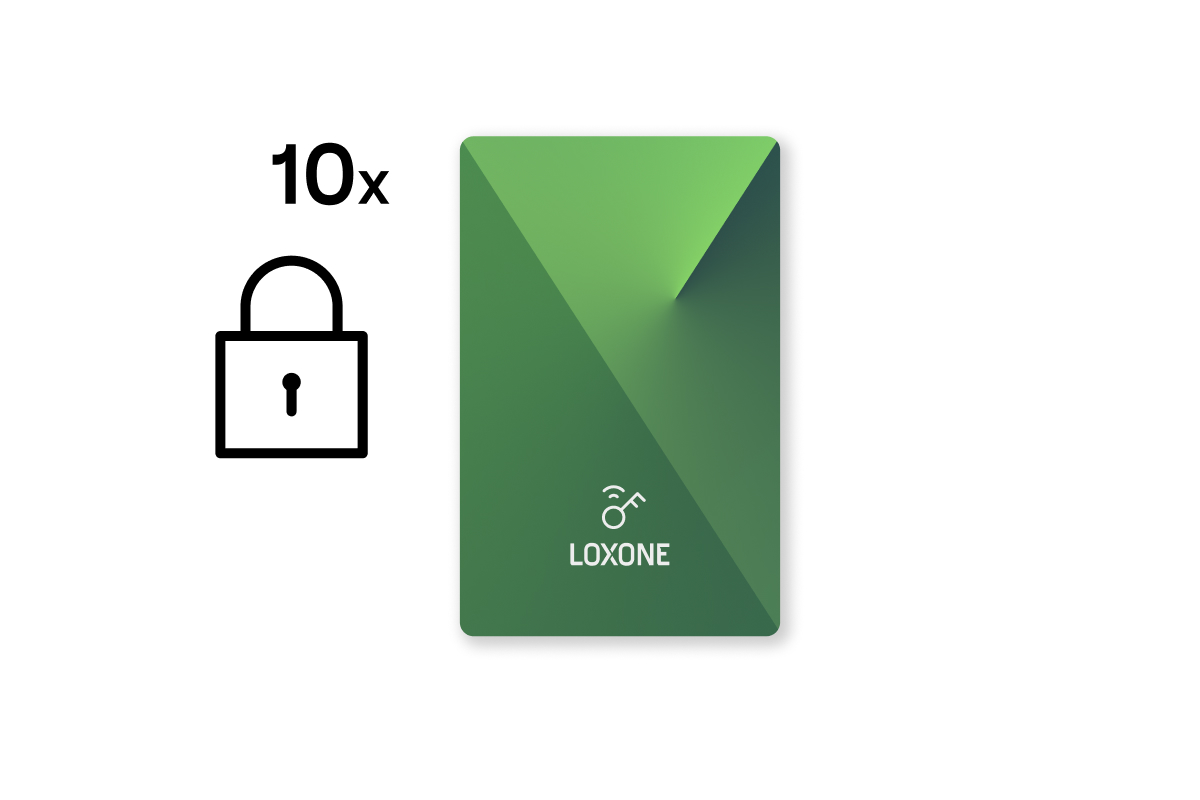 Verschlüsselte NFC Smart Cards Set - 10 Stück