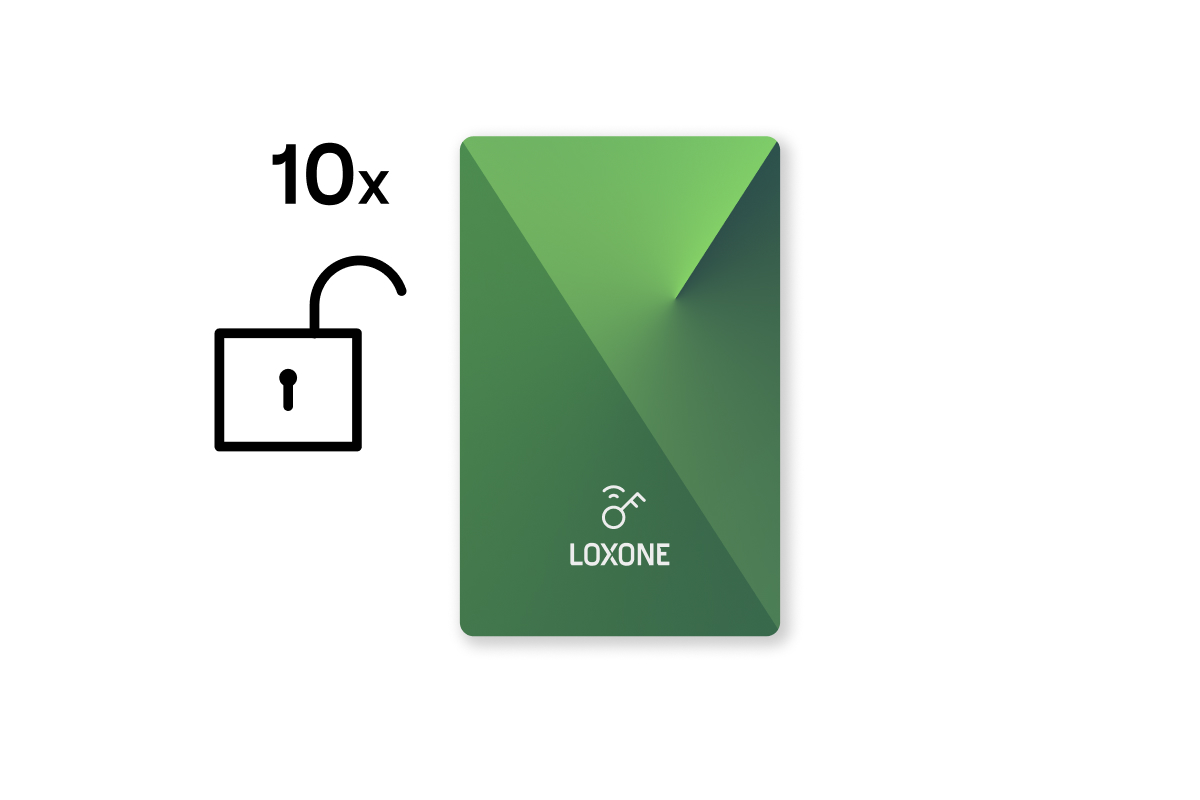 Unverschlüsselte NFC Smart Cards Set - 10 Stück
