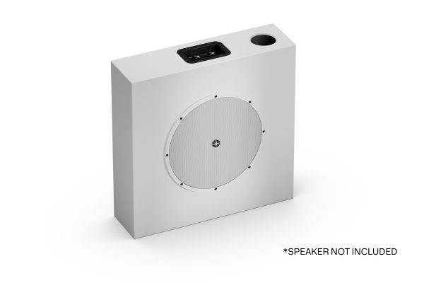 Aufbaubox für 10″ Install Speaker weiß