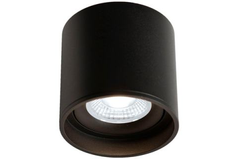 LED Ceiling Spot 24V, 8W, 2200K/5700K, CRI90 (Tuneable White, CCT) – Schwarz