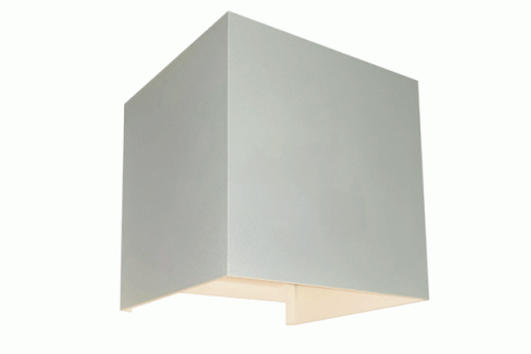 LED-Wandleuchte 24V, 10W, Tunable White, CRI90, IP54 – Weiß