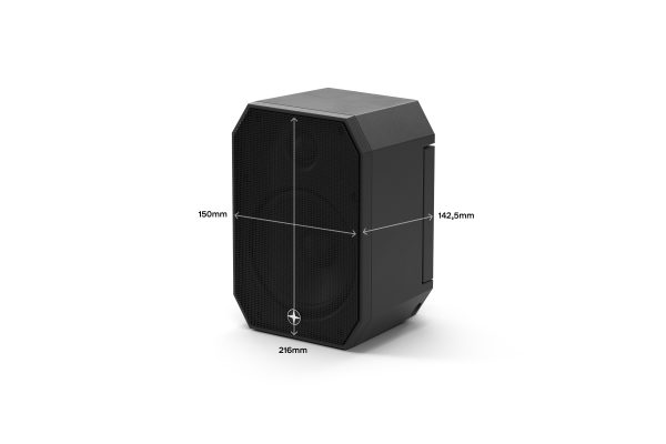 Satellite Speaker IP64 Passive schwarz