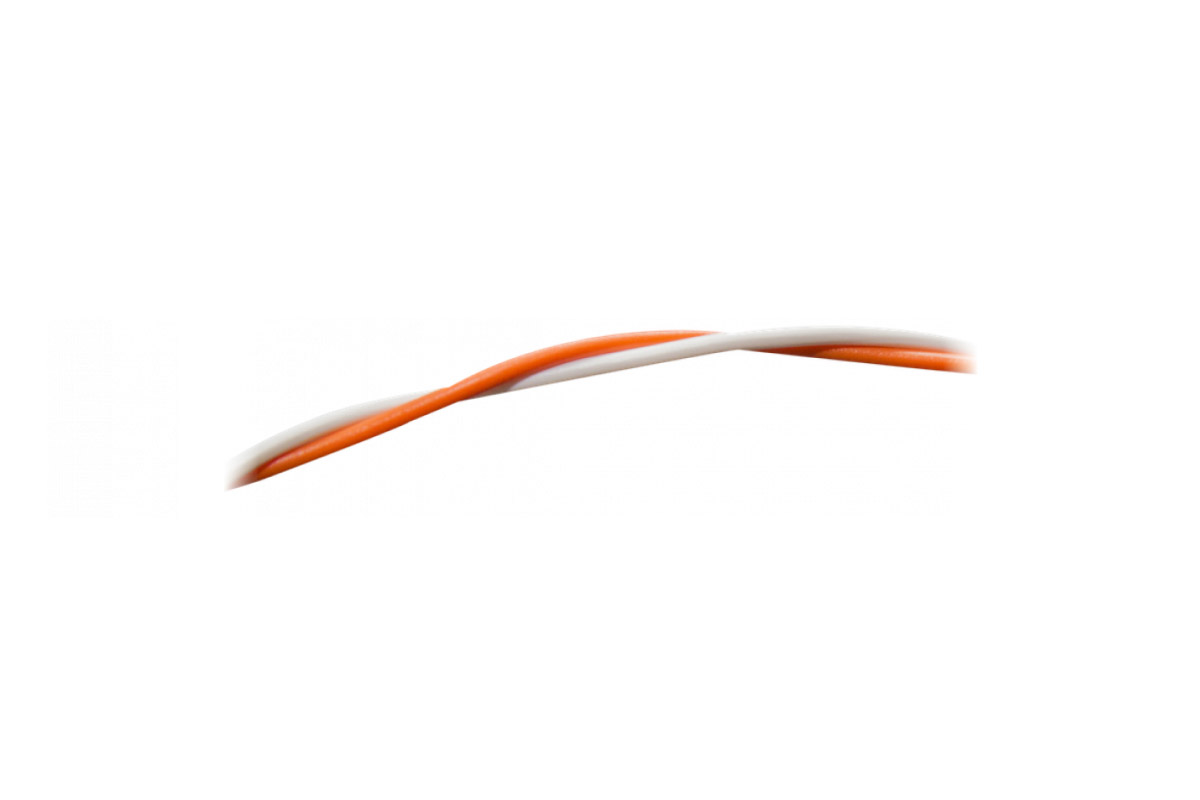 Rangierdraht Loxone – orange/weiß