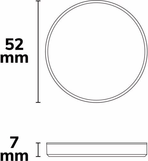 MiniAMP HF-Bewegungsmelder für versteckten Einbau, Detektion einstellbar 0.5-5m, 5-24V DC